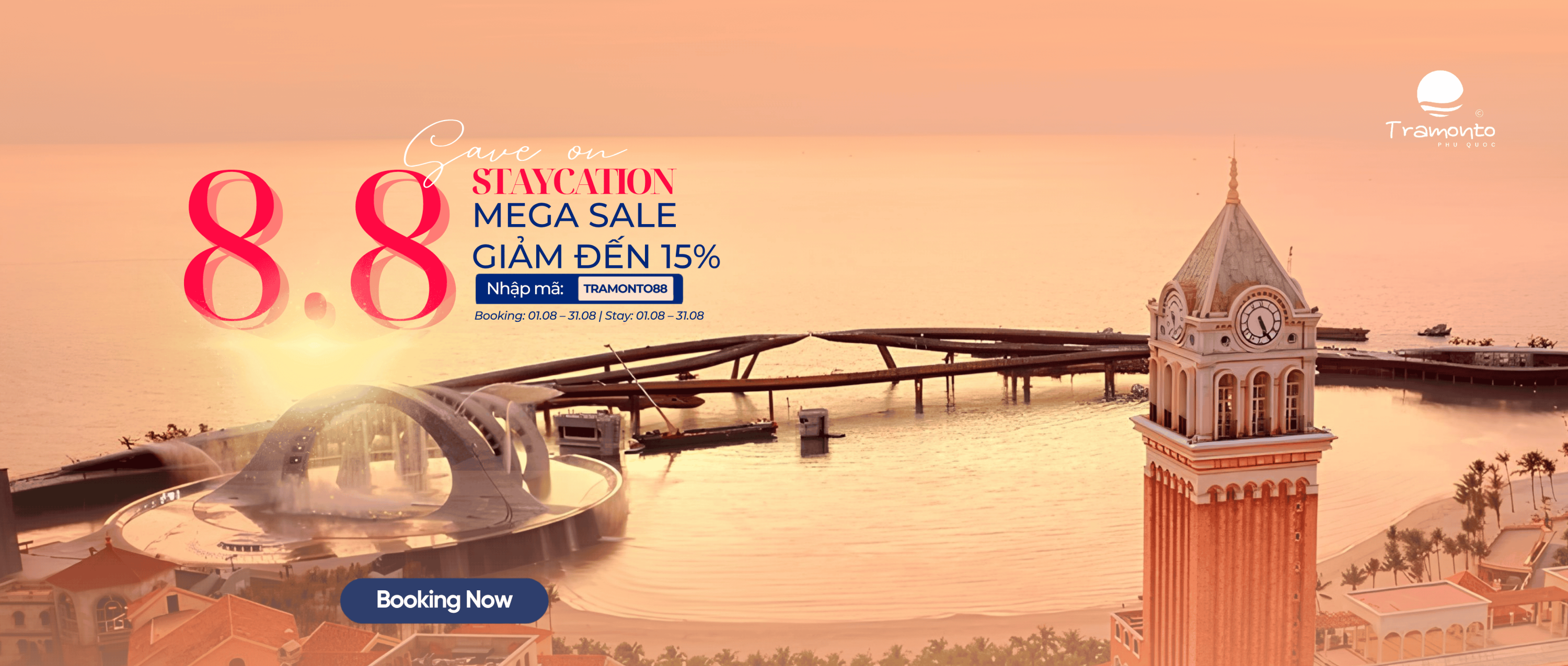 ƯU ĐÃI 15% MEGA SALE DỊP 8.8